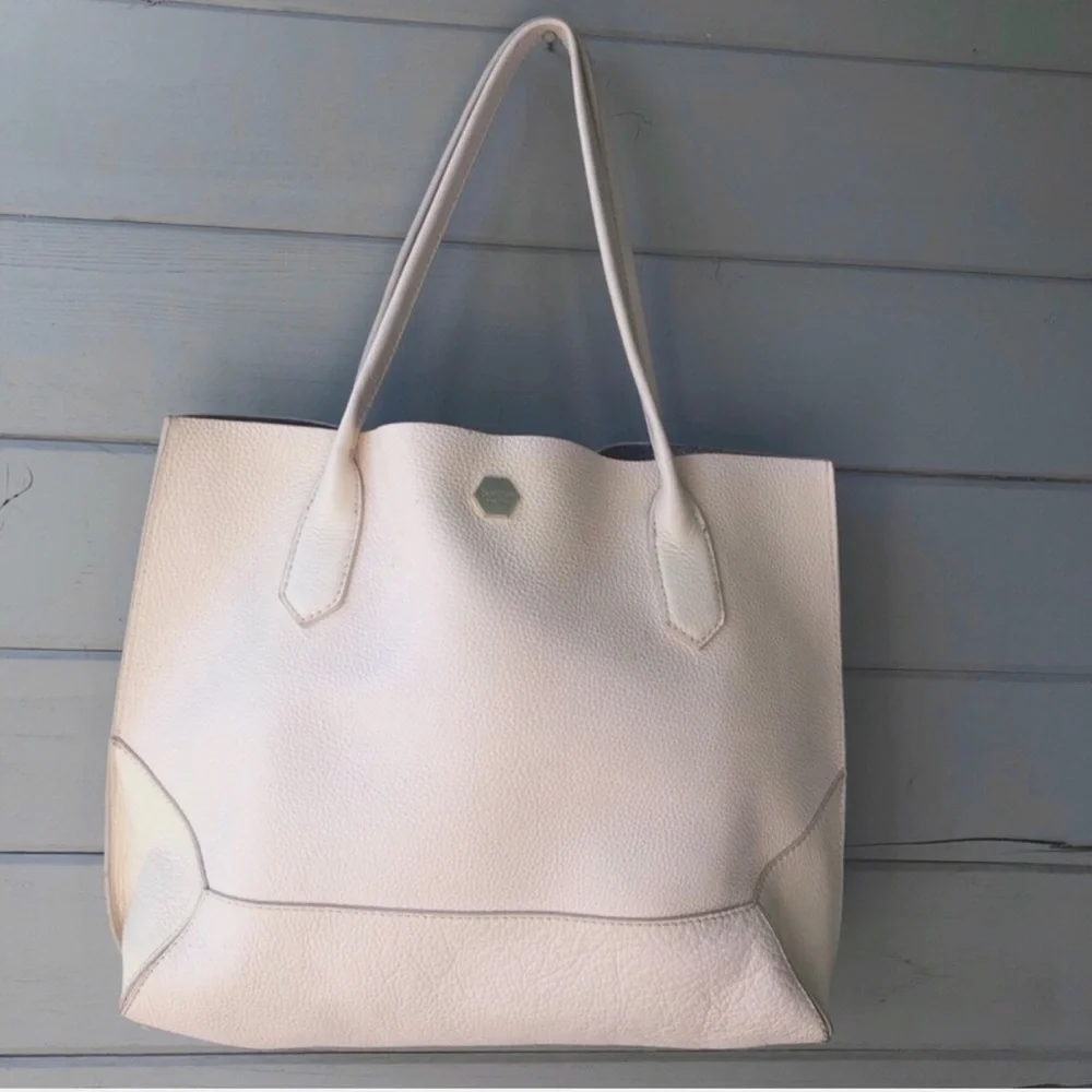 Botkier Waverly leather blush pink tote bag.